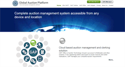 Desktop Screenshot of globalauctionplatform.com